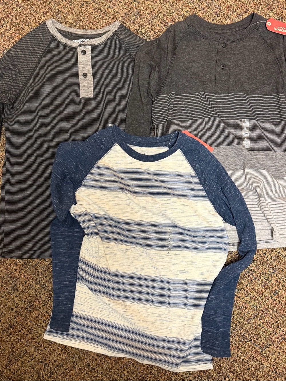 Kids Arizona Long Sleeve Lot (3) Size M 10/12